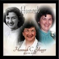 Hannah C. (Stoudt) Yeager