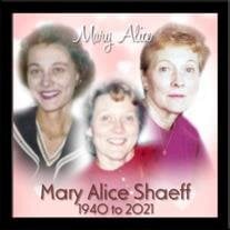 Mary Alice Shaeff