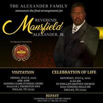 REV. MANSFIELD ALEXANDER JR.