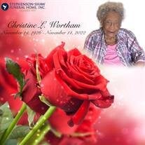 Mrs. Christine L. Wortham