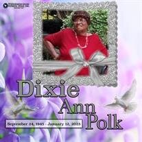 Mrs. Dixie Ann Polk