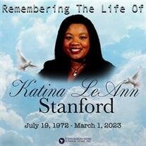 Mrs. Katina LeAnn Stanford
