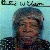 Bettie Steele Wilson