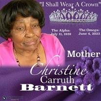 Mrs. Christine Carruth Barnett