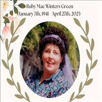 Ruby Mae Winters Green