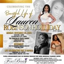 Lauren Robinson Holliday