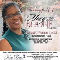 Mary Aline Boone