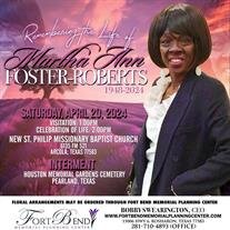 Martha Ann Foster-Roberts