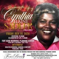 Cynthia Elaine Sadler