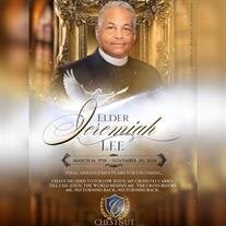 Elder Jeremiah Lee, Sr.