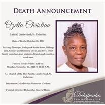 Ozetta Christian