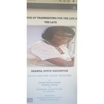 Brenda Joyce Haughton ( Auntie Brenda )