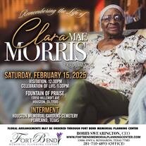 Clara Mae Morris