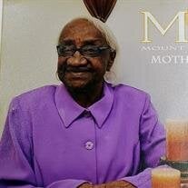 Mrs. Malzina Jones