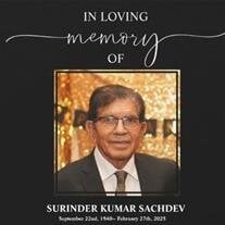 Surinder Kumar Sachdev