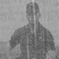 Sgt. First Class Walter Edd Goodman, Retd.