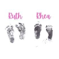 Ruth Amelia and Rhea Marceline Rhodes