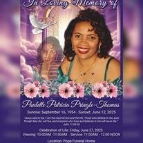 Mrs. Paulette Patricia Thomas