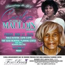 Carolyn Patricia Mauldin
