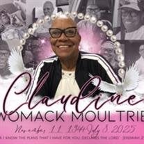 Mrs. Claudine Marie Womack-Moultrie
