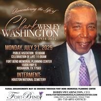 Clark Wesley Washington