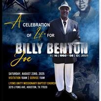 Mr. Billy Joe Benton