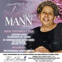 Mattie L. Mann
