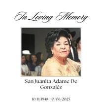 Sanjuanita Adame De Gonzalez