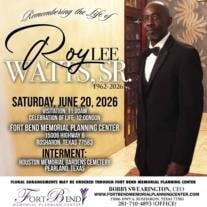 Roy Lee Watts