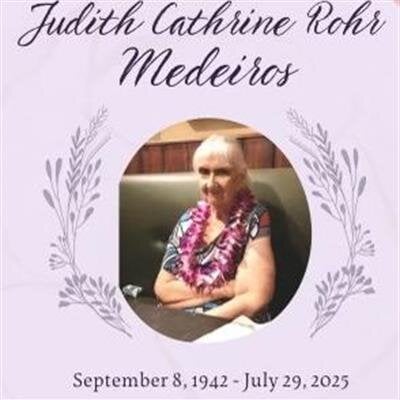 Judith Catherine Rohr Medeiros
