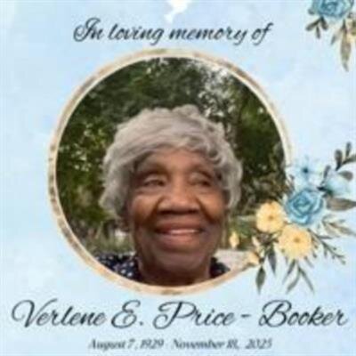 Mrs. Verlene Eleanor (Price) Booker
