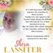 Ms. Shera Lassiter
